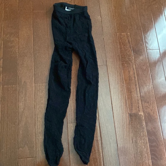 Leg Avenue Kid’s Spiderweb Tights (Halloween Witch Accessory) - Picture 6 of 12